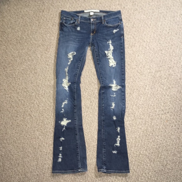 Abercrombie & Fitch Denim - Abercrombie &Fitch Emma Jeans Distressed 30x31 #29